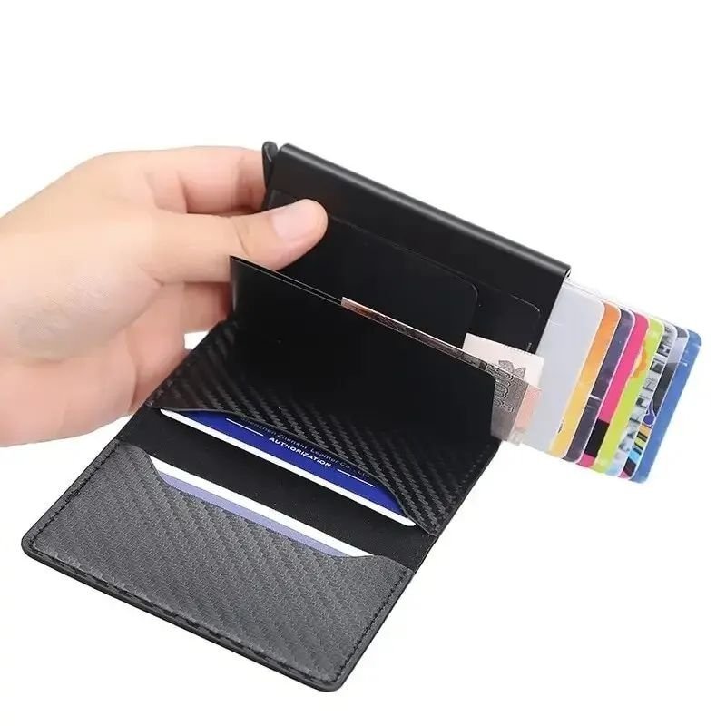 Brand New Carbon Fiber RFID Bank Card Holder