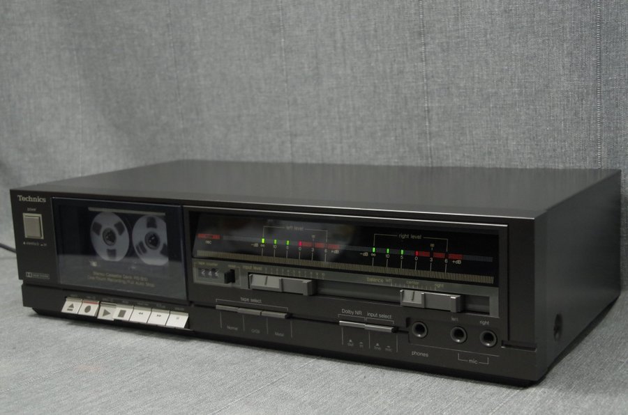 TECHNICS RS-B10 KASSETTDÄCK BANDSPELARE CASSETTE DECK TAPE RECORDER [1984]