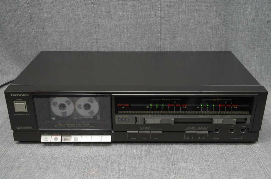 TECHNICS RS-B10 KASSETTDÄCK BANDSPELARE CASSETTE DECK TAPE RECORDER [1984]