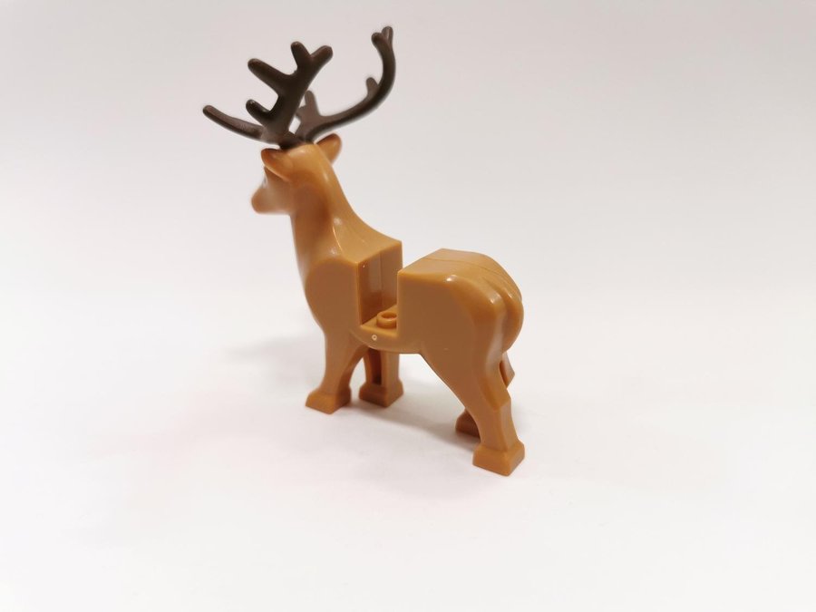 Lego - djur - ren - deer - part 53493c01pb01 - medium nougat