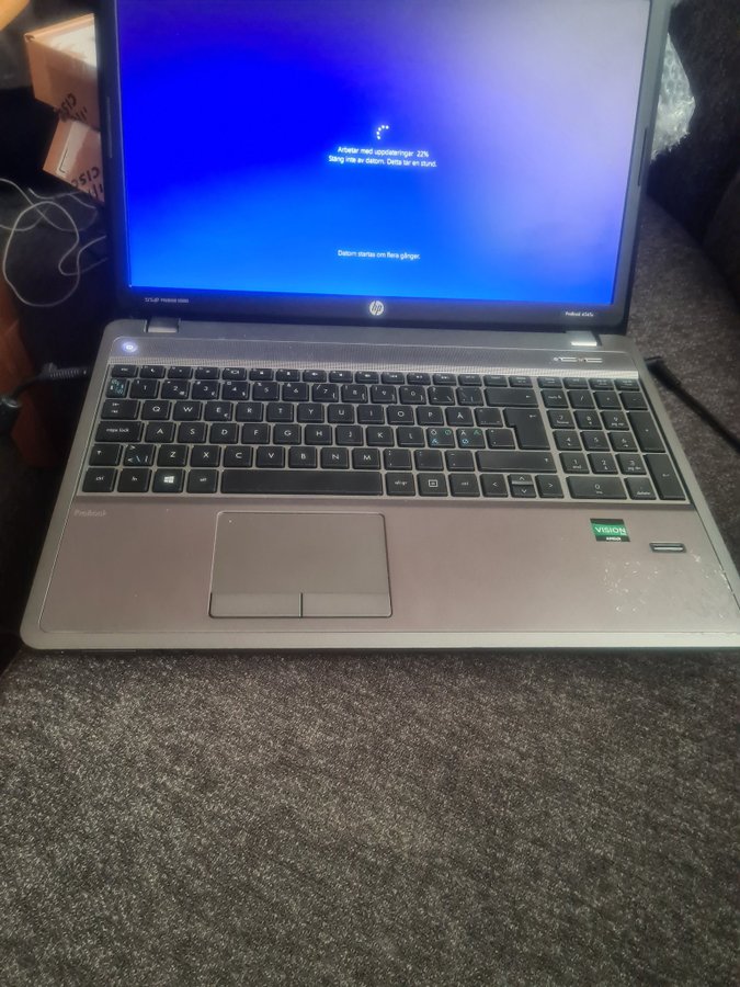 HP ProBook 4545s notebook/15.6 tum-256 GB ssd-8 GB ram