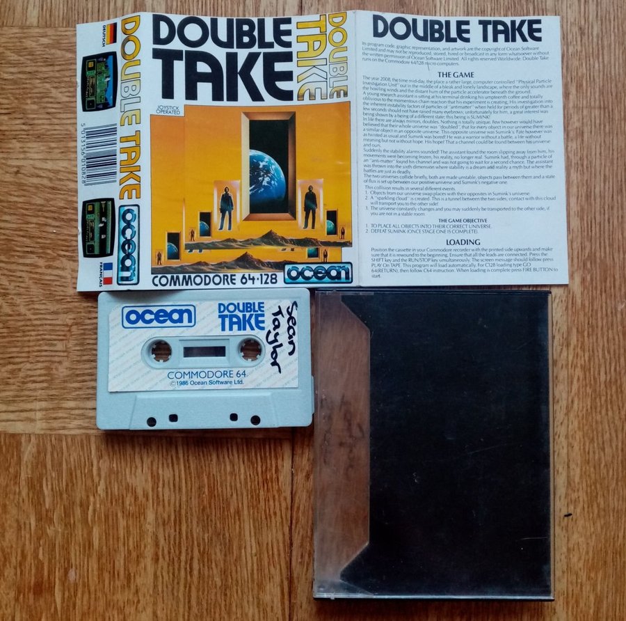 Double Take (Ocean Software) ->TESTAD<- Commodore 64 / C64 Spel