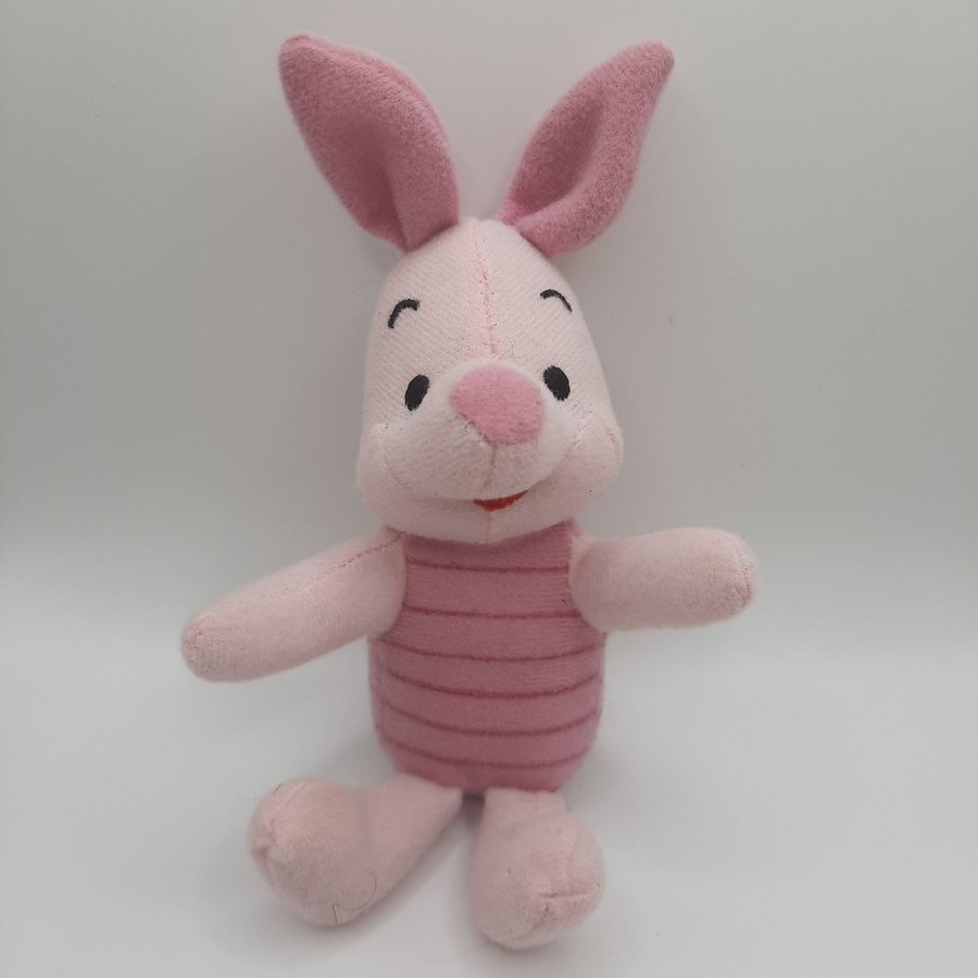 Disney Winnie the Pooh Piglet Pig Plush Stuffed Animal Toy 7"