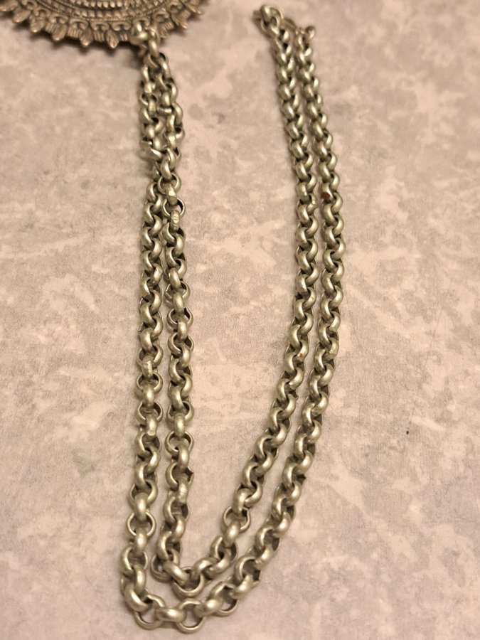 Vintage halsband silver stämpel 800