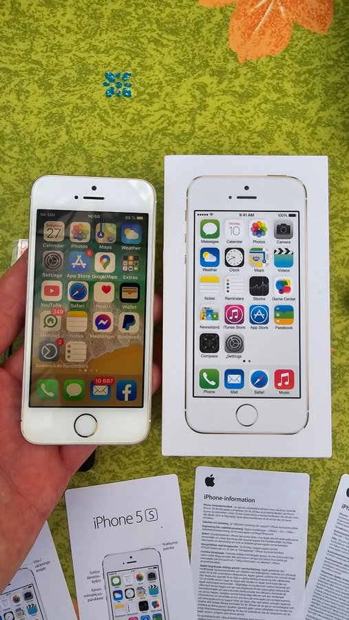 Apple iPhone 5s 16Gb Gold + iPhone 5