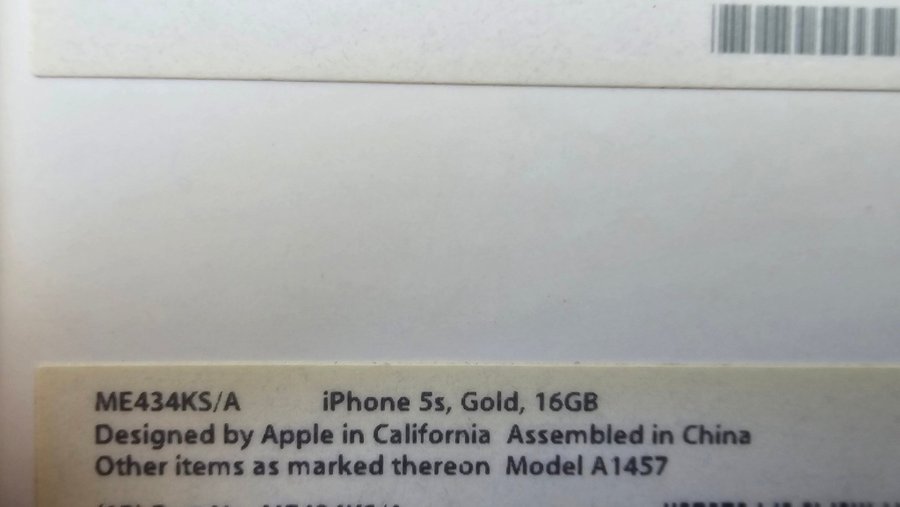 Apple iPhone 5s 16Gb Gold + iPhone 5