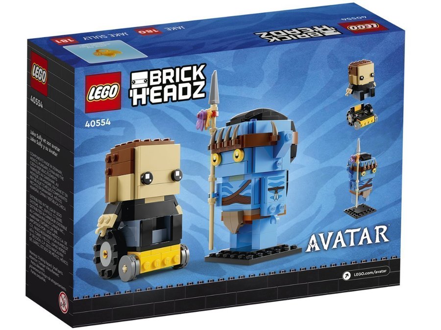 LEGO Brickheadz 40554 Jake Sully och hans avatar - NYTT