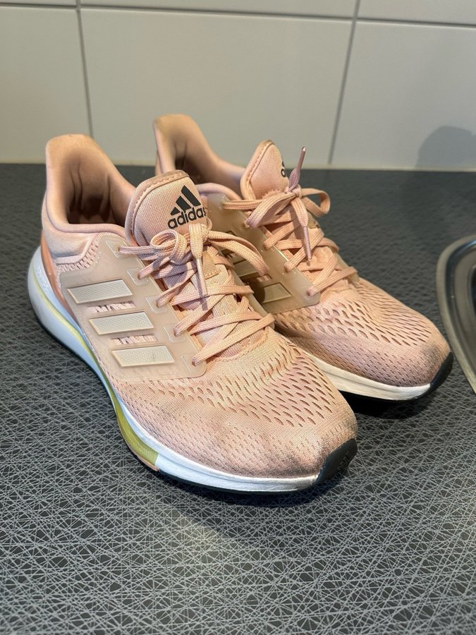 Adidas löparskor rosa, Stl 40 2/3