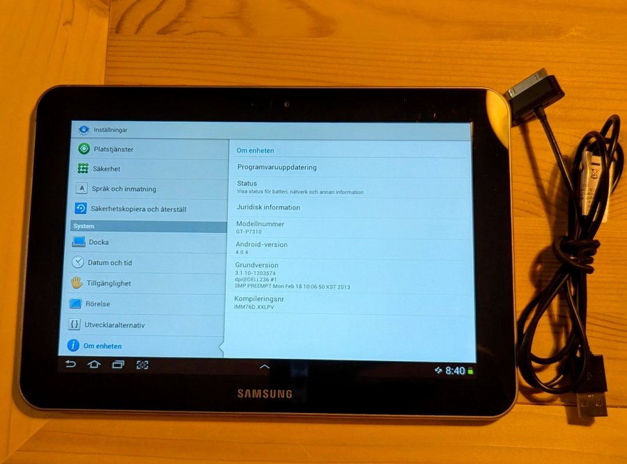 Samsung Galaxy Tab 2 10.1 GT-P7310