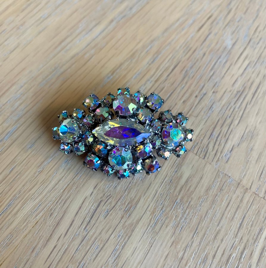 Lille Vintage Broche Aurora Borealis