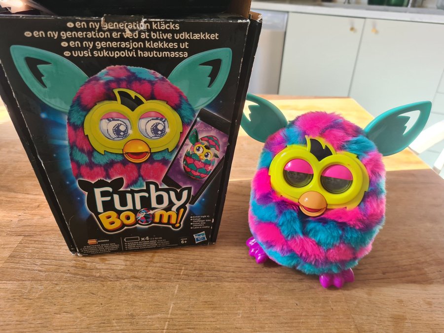 Furby Boom! - Blå Rosa  Lila