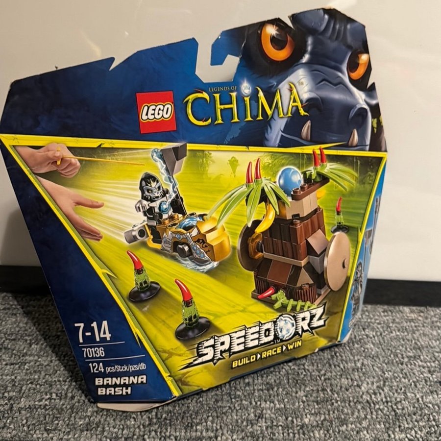 Uåbnet - LEGO Chima 70136 Gorzan Banana Bash Speedorz