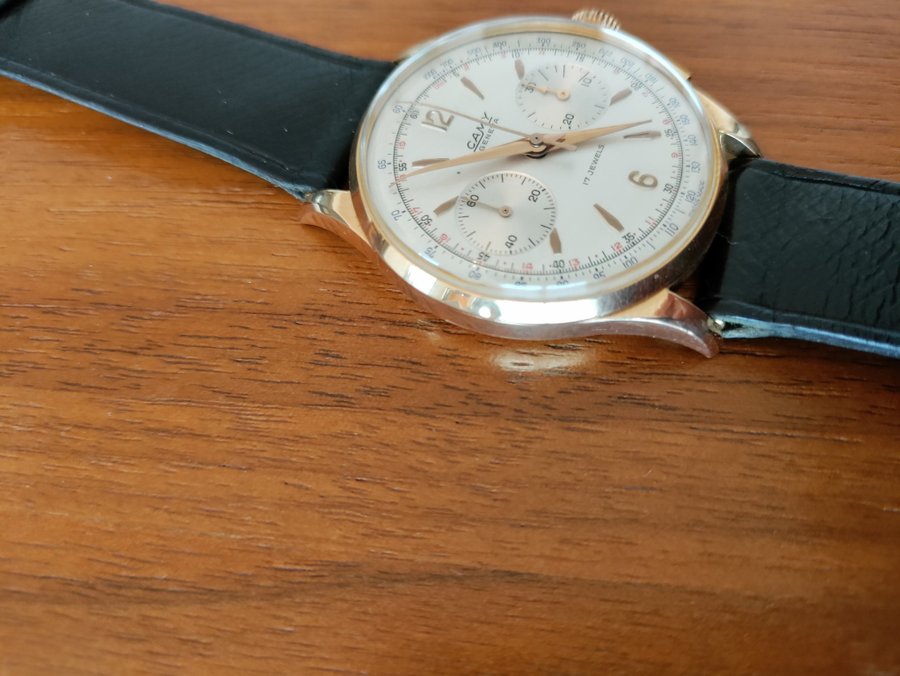 Camy Genève Chronograph - 17 Jewels 18k