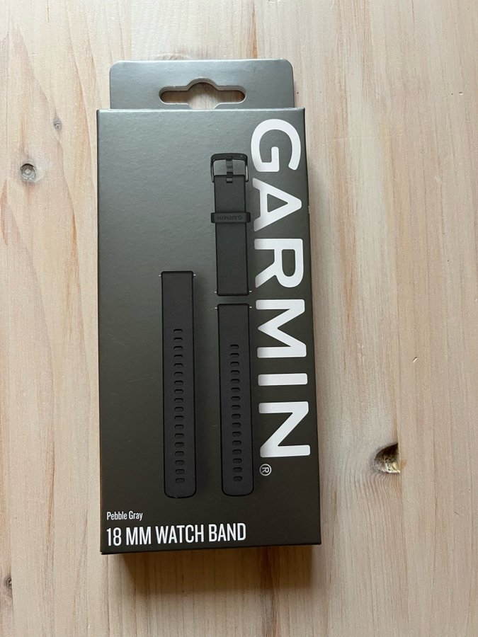 NYTT Garmin 18 mm Quick Release armband