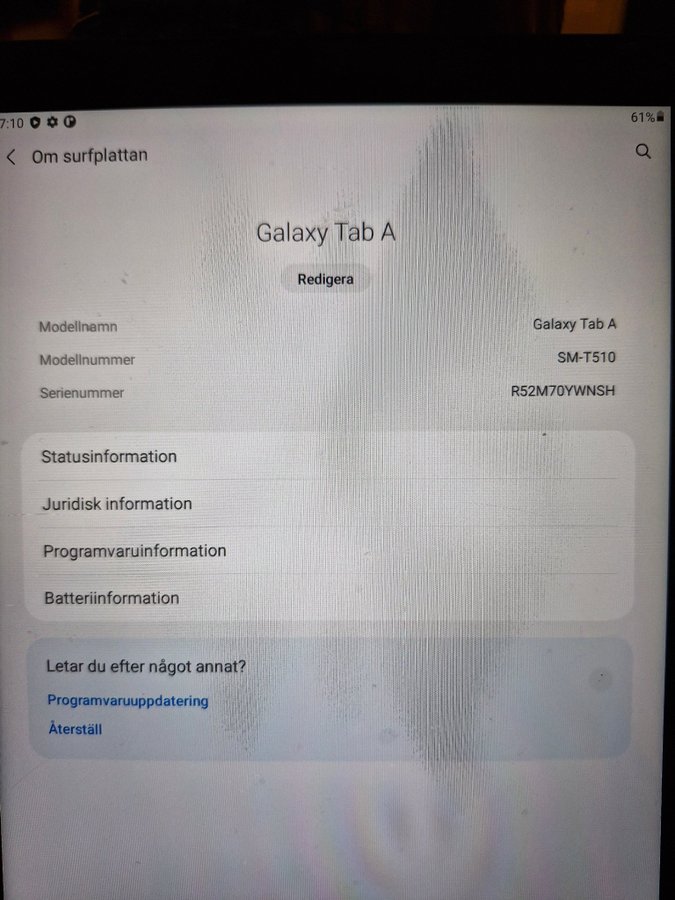 Samsung Galaxy Tab A SM-T510