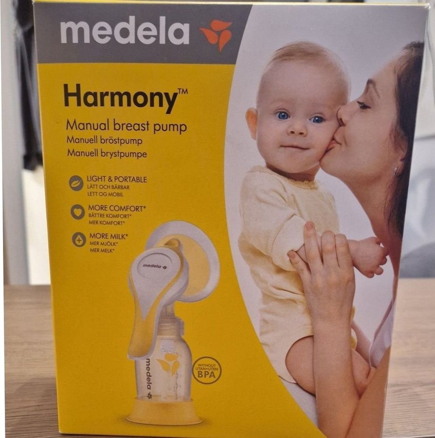 Medela Harmony manuell bröstpump - amning, graviditet, bröstmjölk