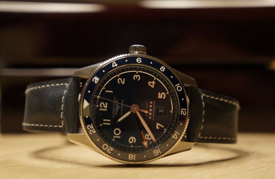 Longines Spirit zulu time GMT 42mm