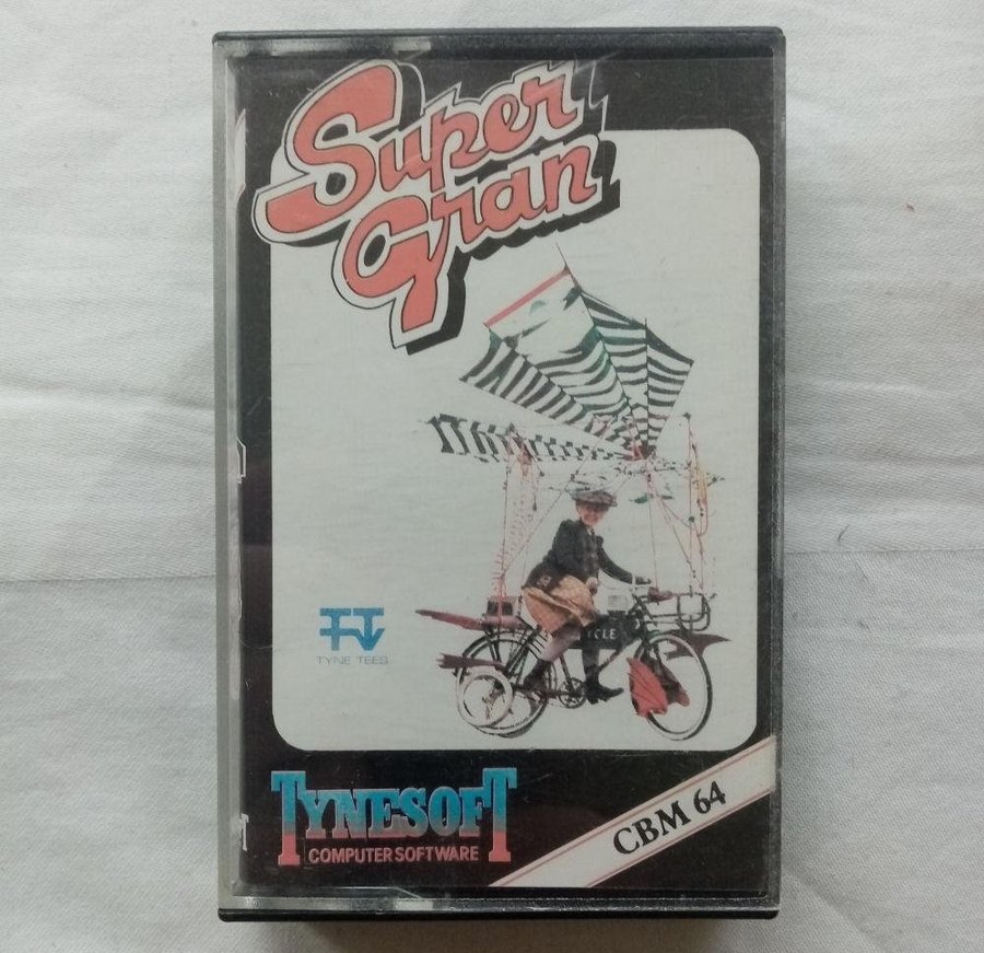 Super Gran (Dixon's Pack - Tynesoft) ->TESTAD<- Commodore 64 / C64 Spel