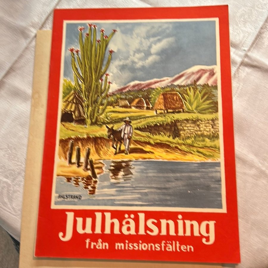 Julhälsning från missionsfältet 1956,57,58