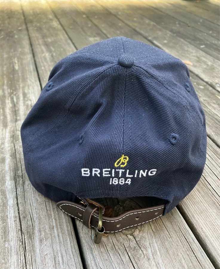 Breitling, blå keps