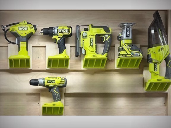 Ryobi Väggfäste Hyllvariant 2-Pack