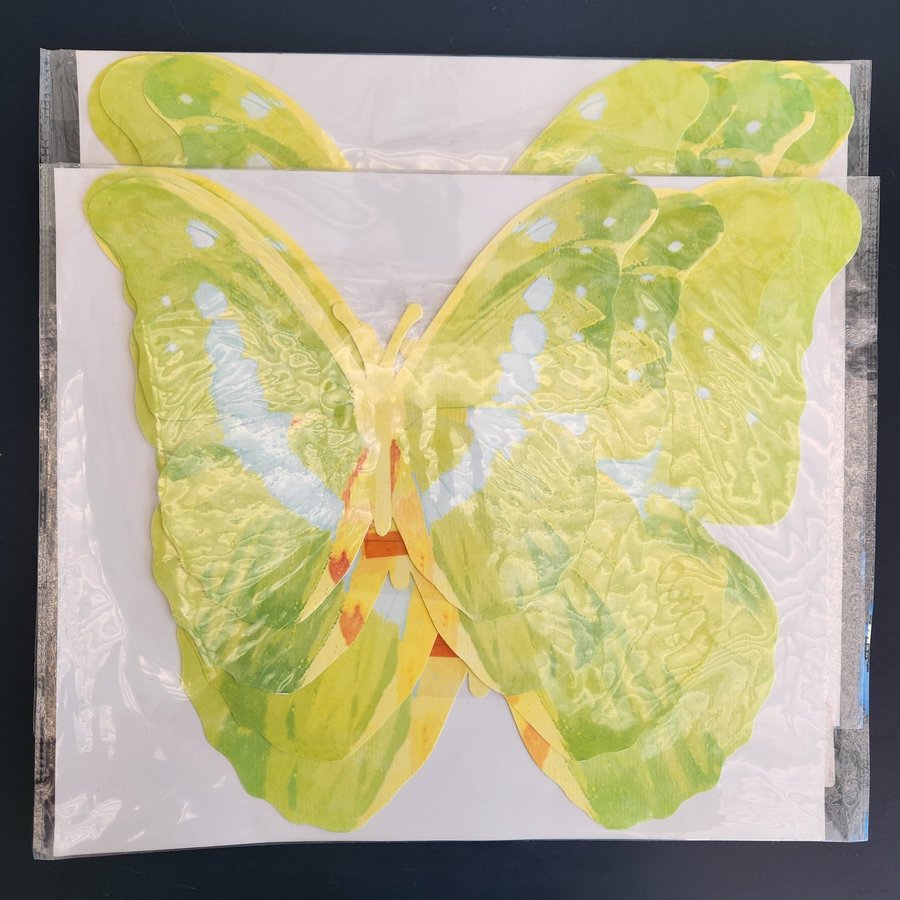 Butterflies Wall Art Crafts IKEA Home Decor Lot of 2