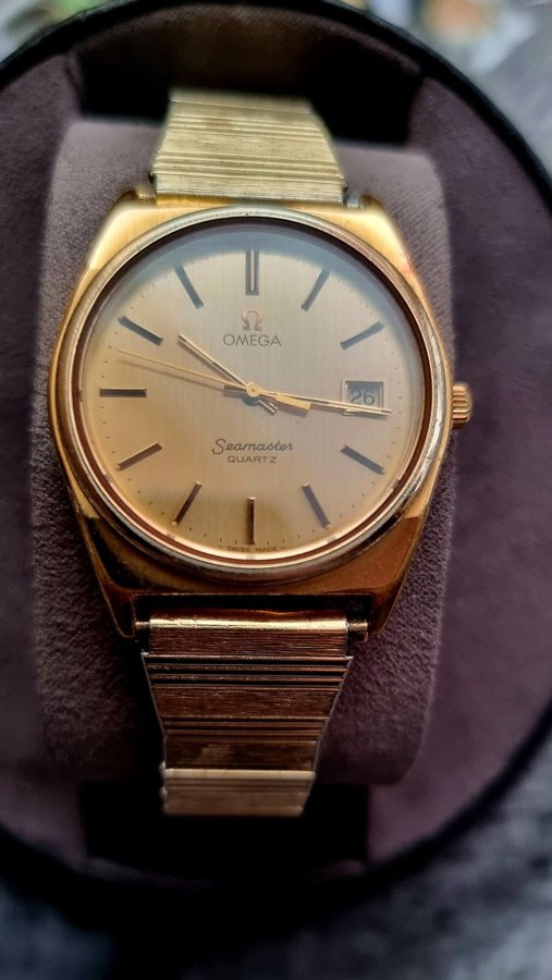 Omega Seamaster Quartz Armbandsur