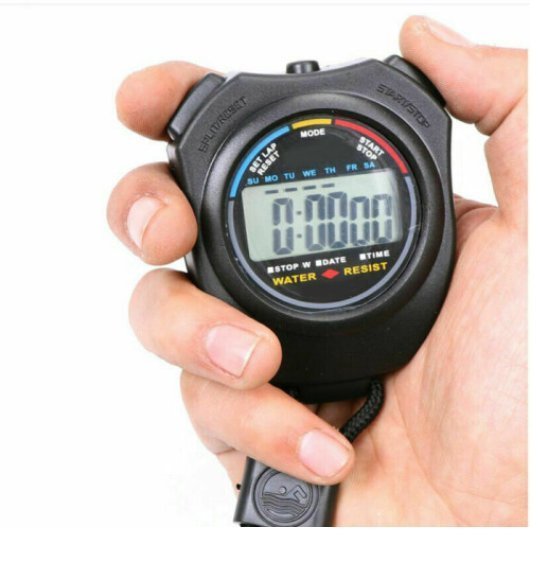 Digital Handheld Sports Stopwatch Stop Watch Timer Alarm Counter