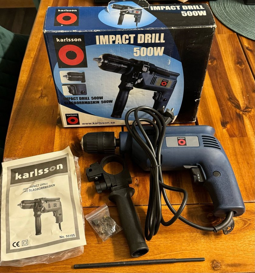 Karlsson Impact Drill 500W slagborrmaskin