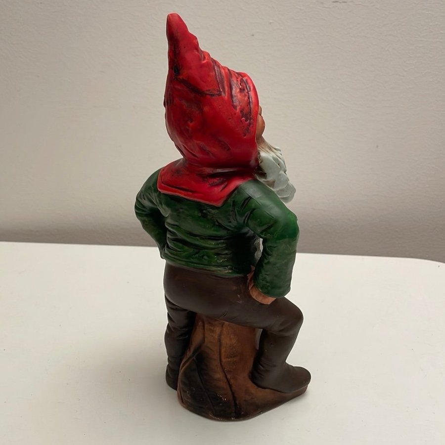 Vintage Tomte Figur i Keramik Ilab 1900-tal.