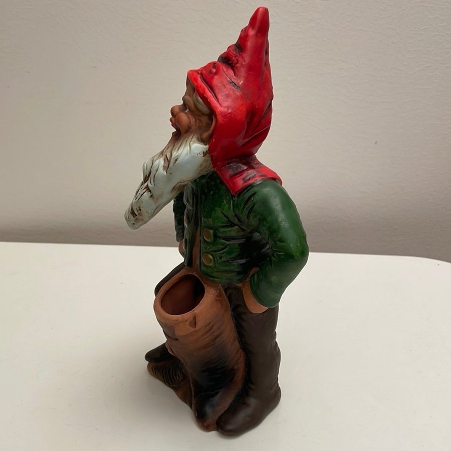 Vintage Tomte Figur i Keramik Ilab 1900-tal.