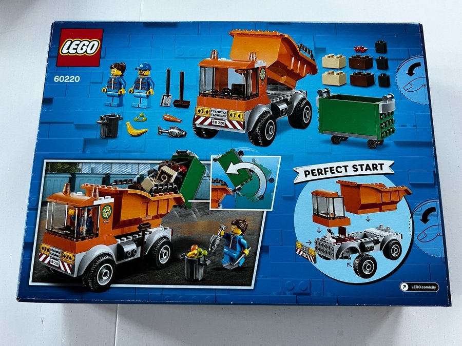 LEGO City 60220 Sopbil NY OÖPPNAD!