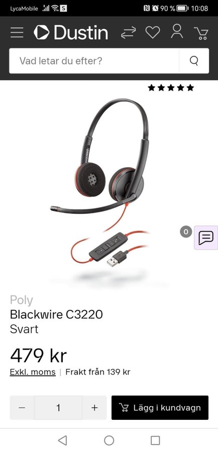 Poly Blackwire C3220