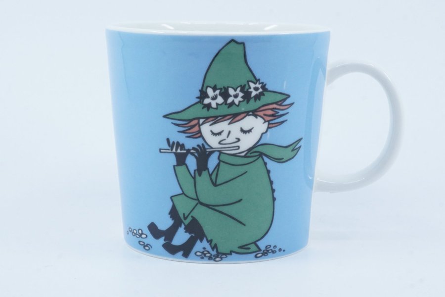 Muminmugg Snusmumriken blå / Moomin Mug Snufkin [B]