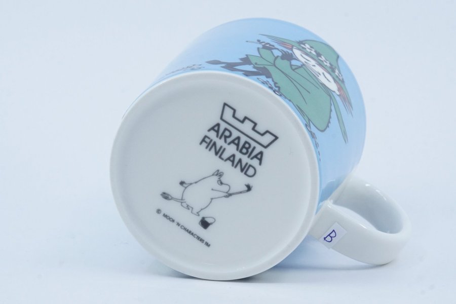 Muminmugg Snusmumriken blå / Moomin Mug Snufkin [B]