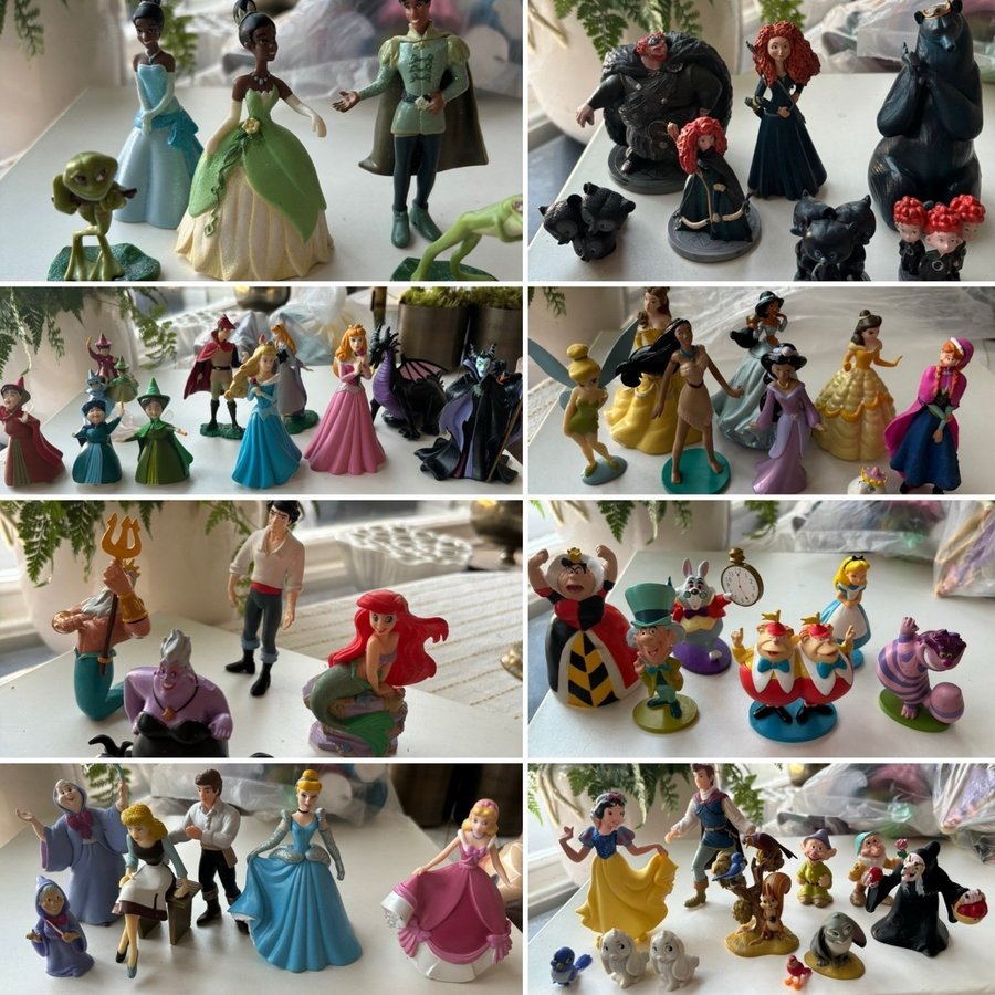 DISNEY figurer, över 50 st