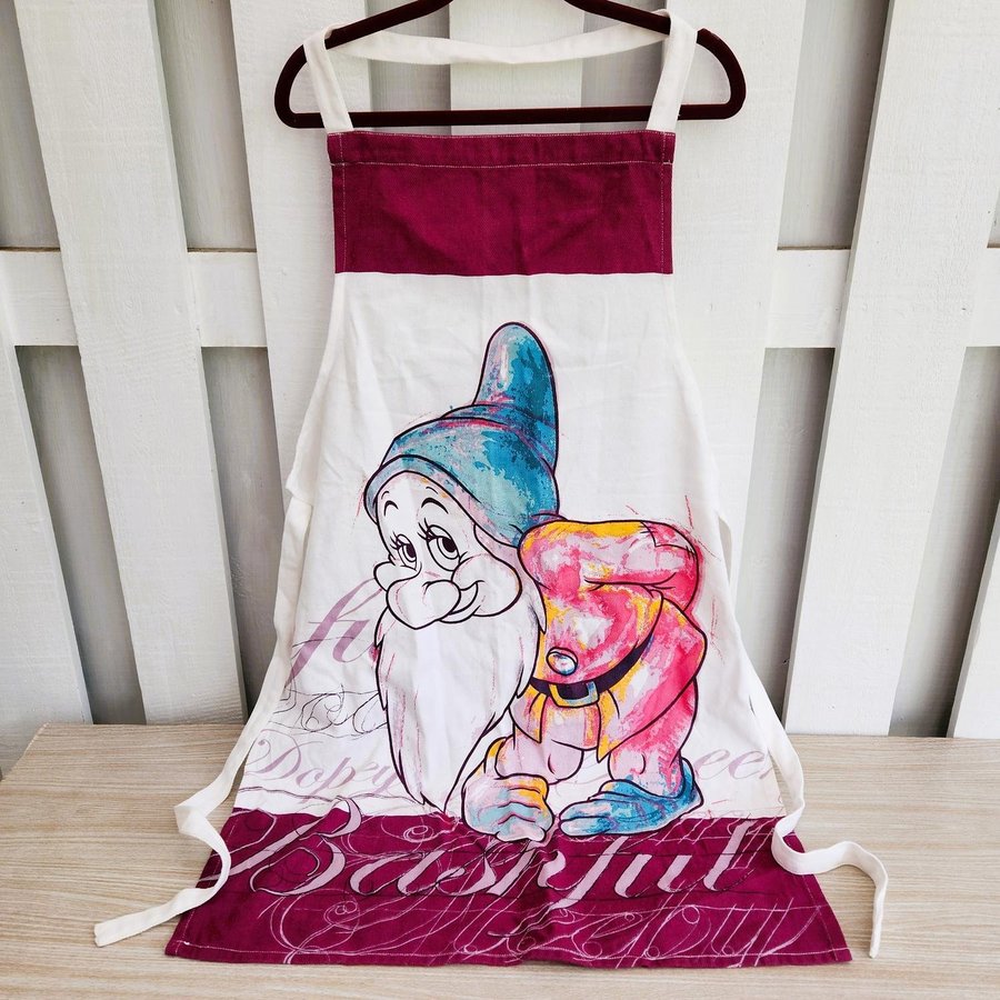 Disney Apron "Bashful" from Snow White and the Seven Dwarfs