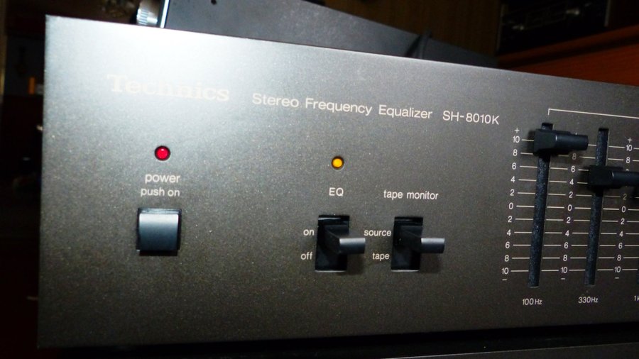 Technics SH-8010K Stereo Frequency Equalizer fungerande och fin