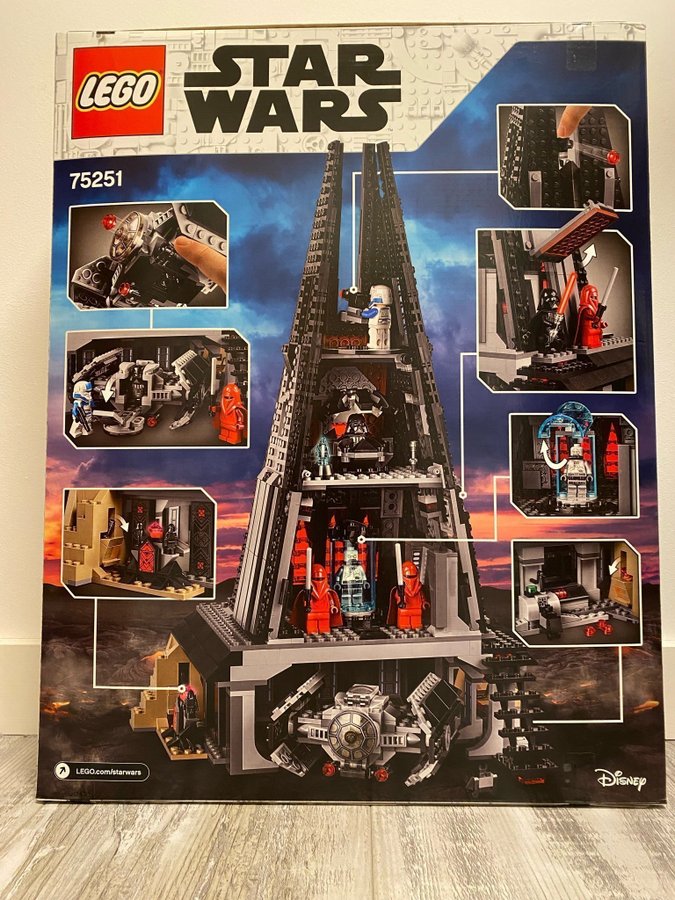 LEGO Star Wars 75251 Darth Vader's Castle