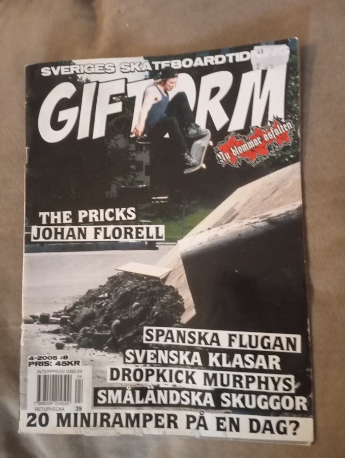 Giftorm - Sveriges Skateboardtidning 4-2005