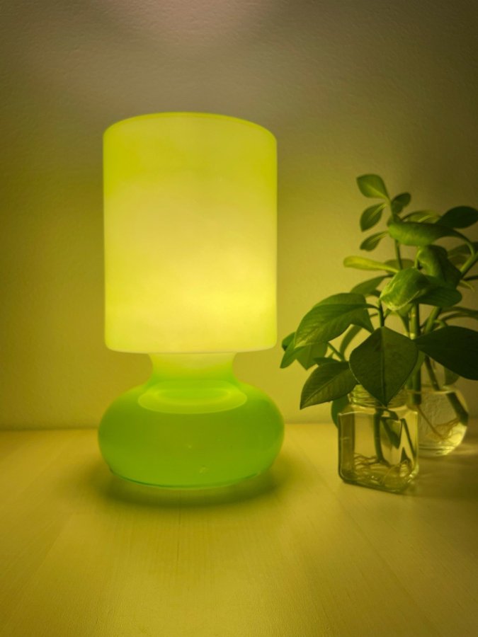 Ikea Lyktan - Retro Ikea Lampa - Lime grön Lyktan - 70tal - Super skick