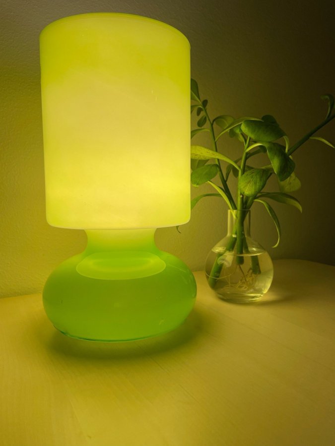 Ikea Lyktan - Retro Ikea Lampa - Lime grön Lyktan - 70tal - Super skick