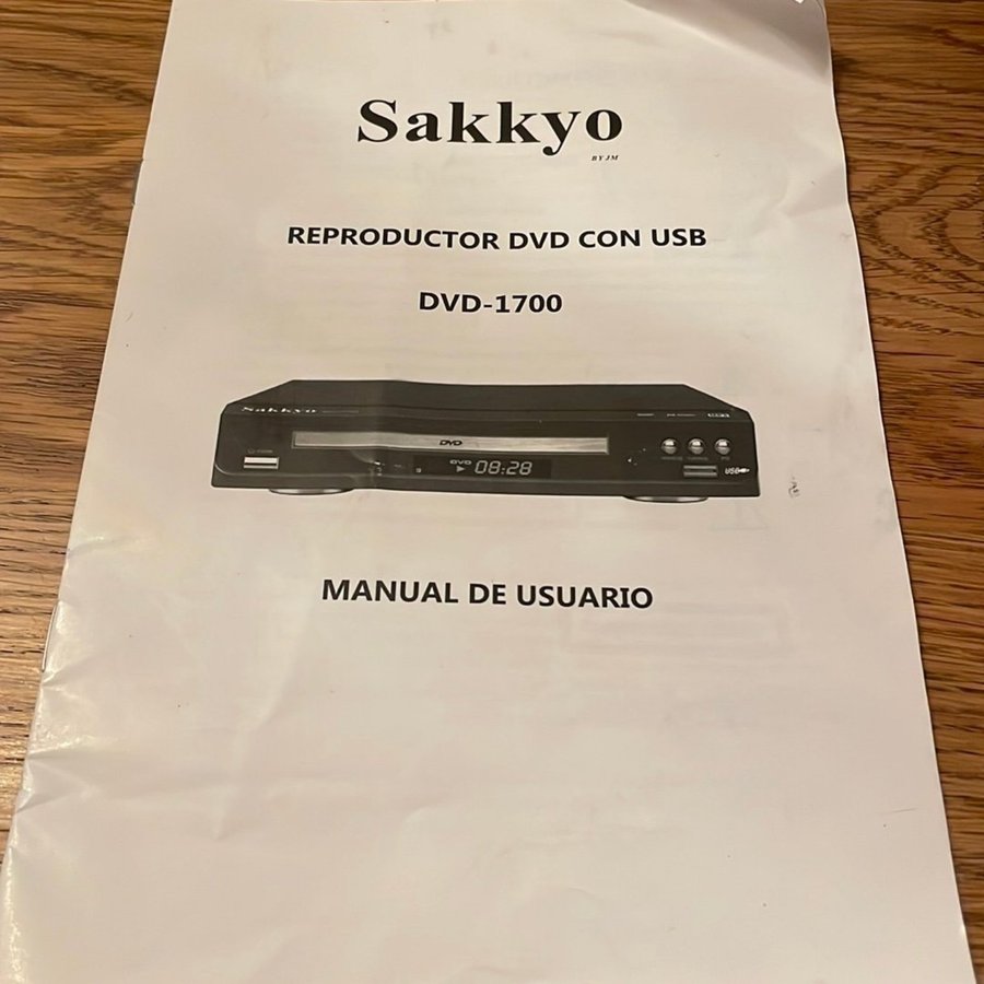 Sakkyo DVD-1700 DVD-spelare