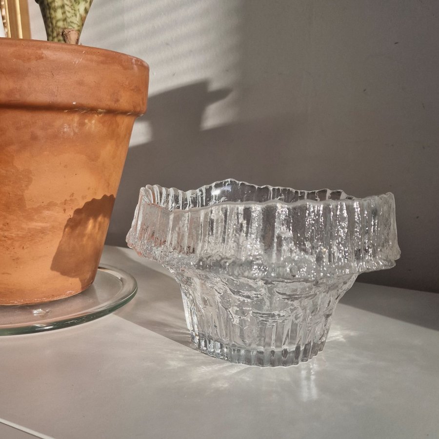 IITTALA TAPIO WIRKKALA Skål 3450 STELLARIA/ 70-talet