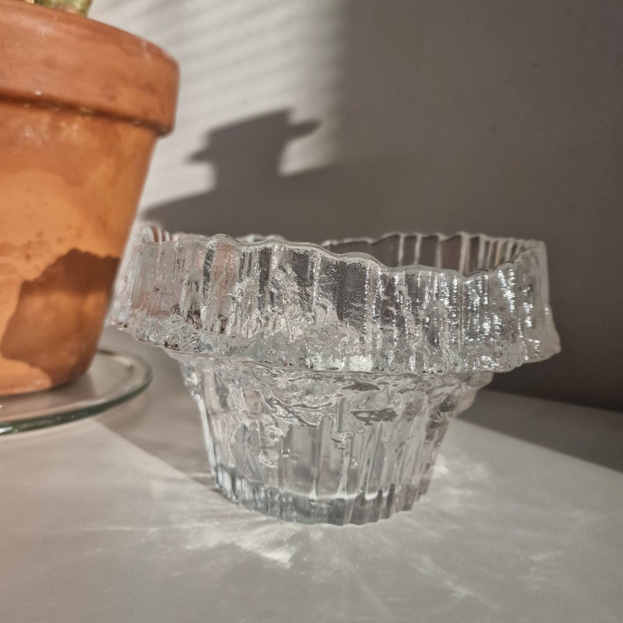 IITTALA TAPIO WIRKKALA Skål 3450 STELLARIA/ 70-talet