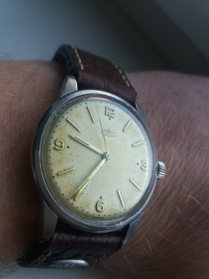 Vintage Perfecta 17 Rubis Watch