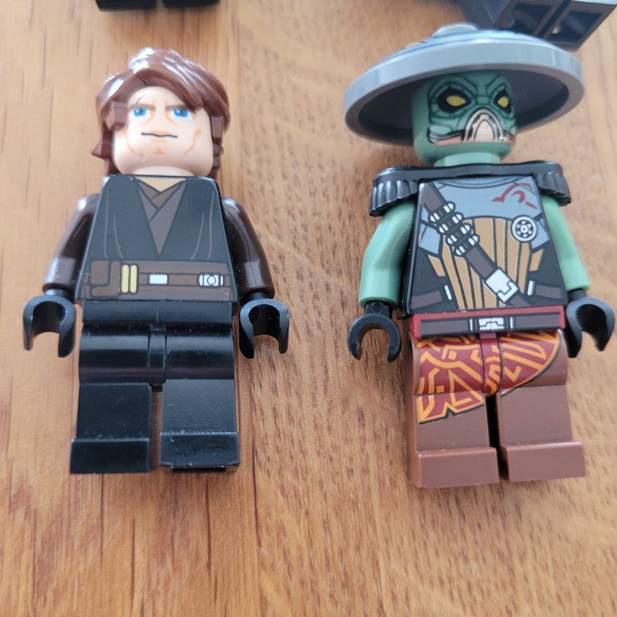 Lego Star wars The clone wars figurer, Anakin Skywalker, Embo, Mace Windu bla