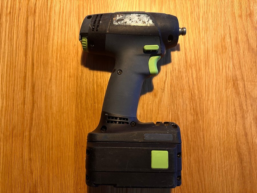 Festool Skruvdragare / Borrmaskin T 15+3 med BPC 15 Li-Ion batteri