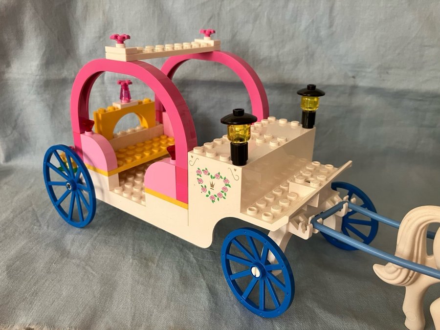 Lego Belville Häst Sele Droska Vagn Sadel