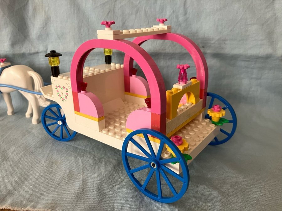 Lego Belville Häst Sele Droska Vagn Sadel